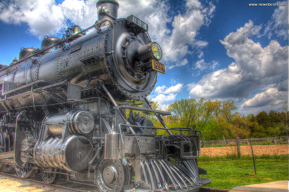HDR Photo - Steam Train